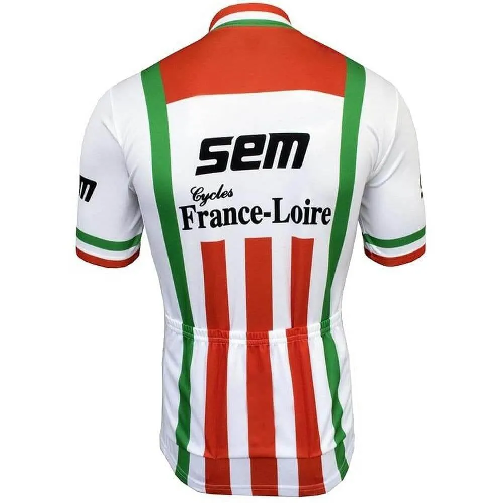 Retro Sem France-Loire Cycling Jersey