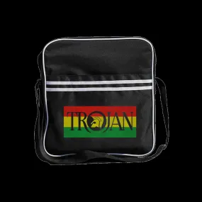 Rocksax Trojan Zip Top Messenger Bag- Flag