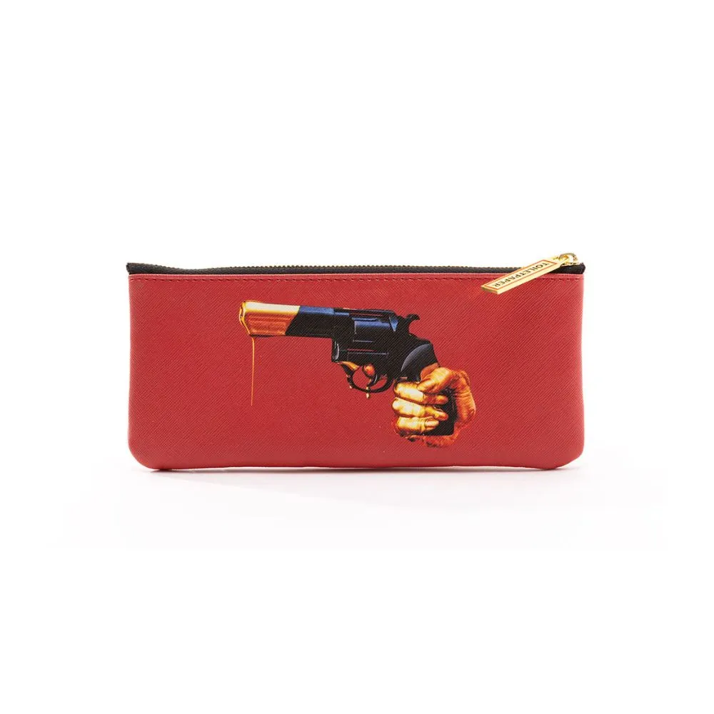 Seletti Toiletpaper Pencil Case Revolver