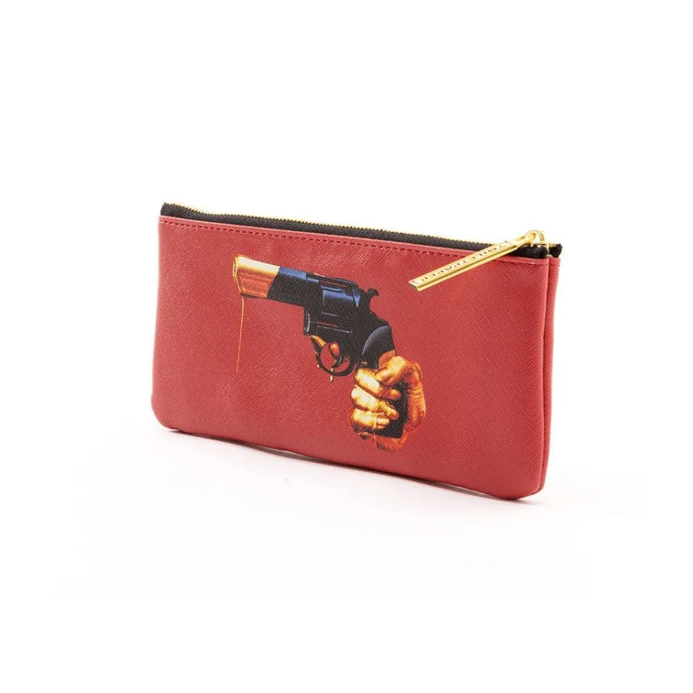 Seletti Toiletpaper Pencil Case Revolver