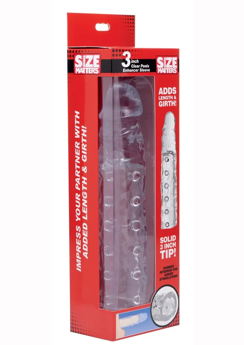 Size Matters Penis Enhancer Sleeve