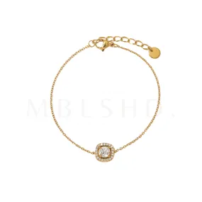 Square Zircon Bracelet