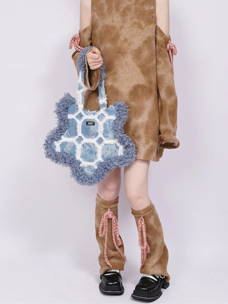 Star design handbag / shoulder bag【s0000000974】