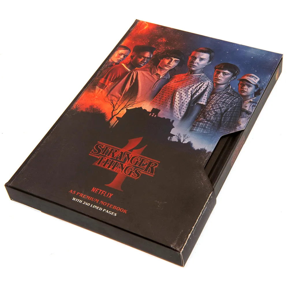 Stranger Things 4 Premium VHS Notebook