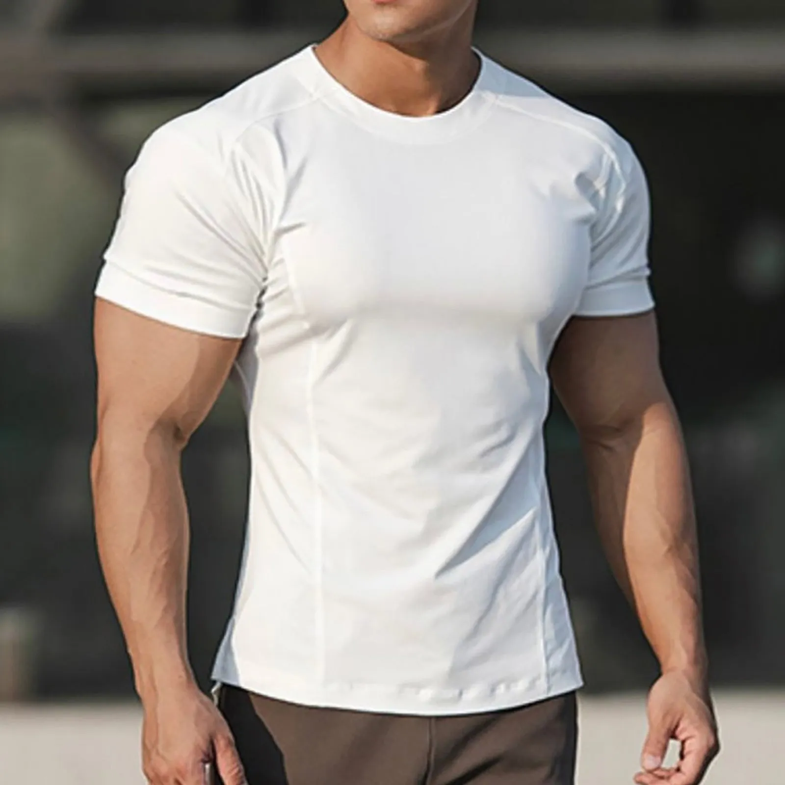 STRETCH ACTIVE DRY-FIT MOISTURE WICKING TEE