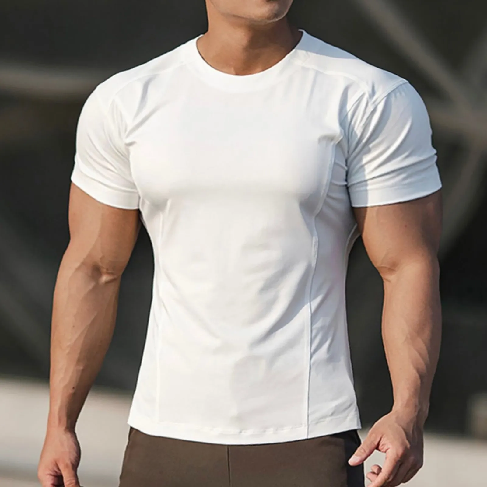 STRETCH ACTIVE DRY-FIT MOISTURE WICKING TEE