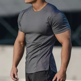 STRETCH ACTIVE DRY-FIT MOISTURE WICKING TEE