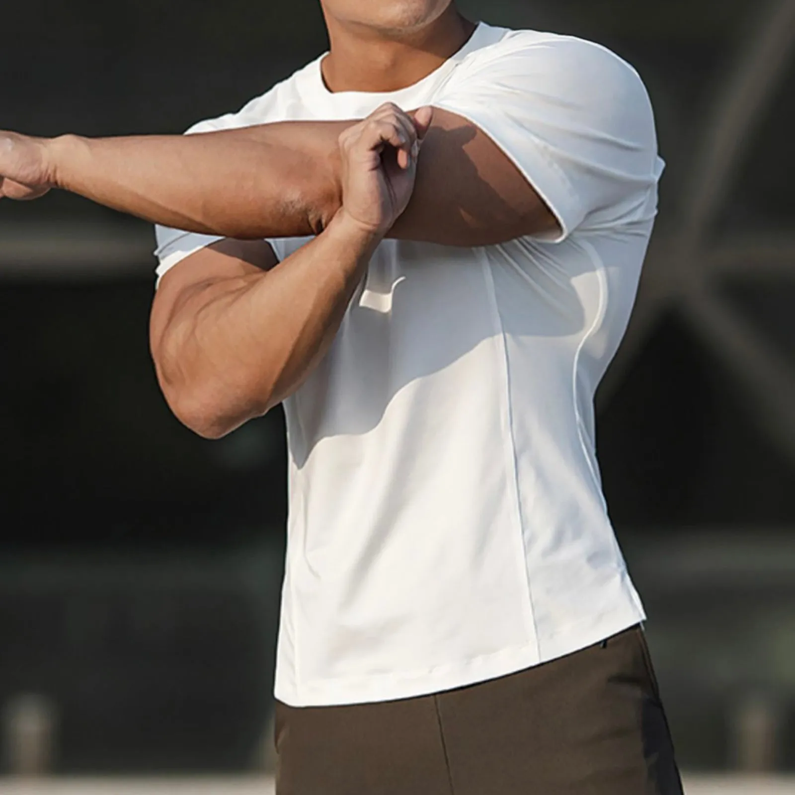 STRETCH ACTIVE DRY-FIT MOISTURE WICKING TEE