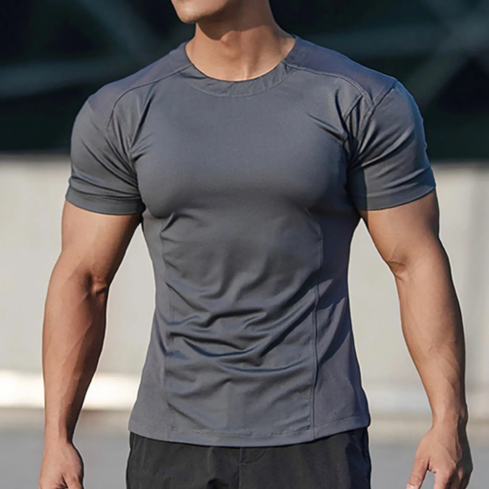 STRETCH ACTIVE DRY-FIT MOISTURE WICKING TEE