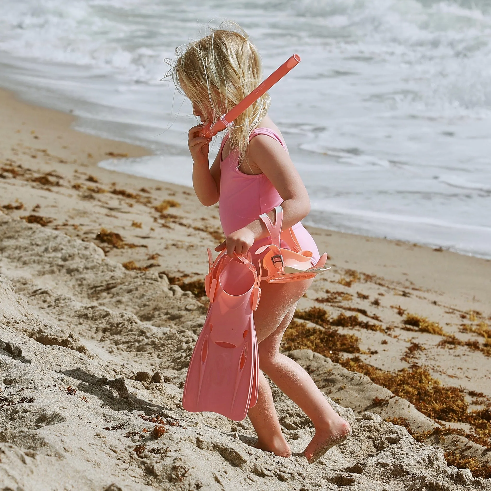 Sunnylife Girls Ocean Treasure  Small Dive Set in Pink