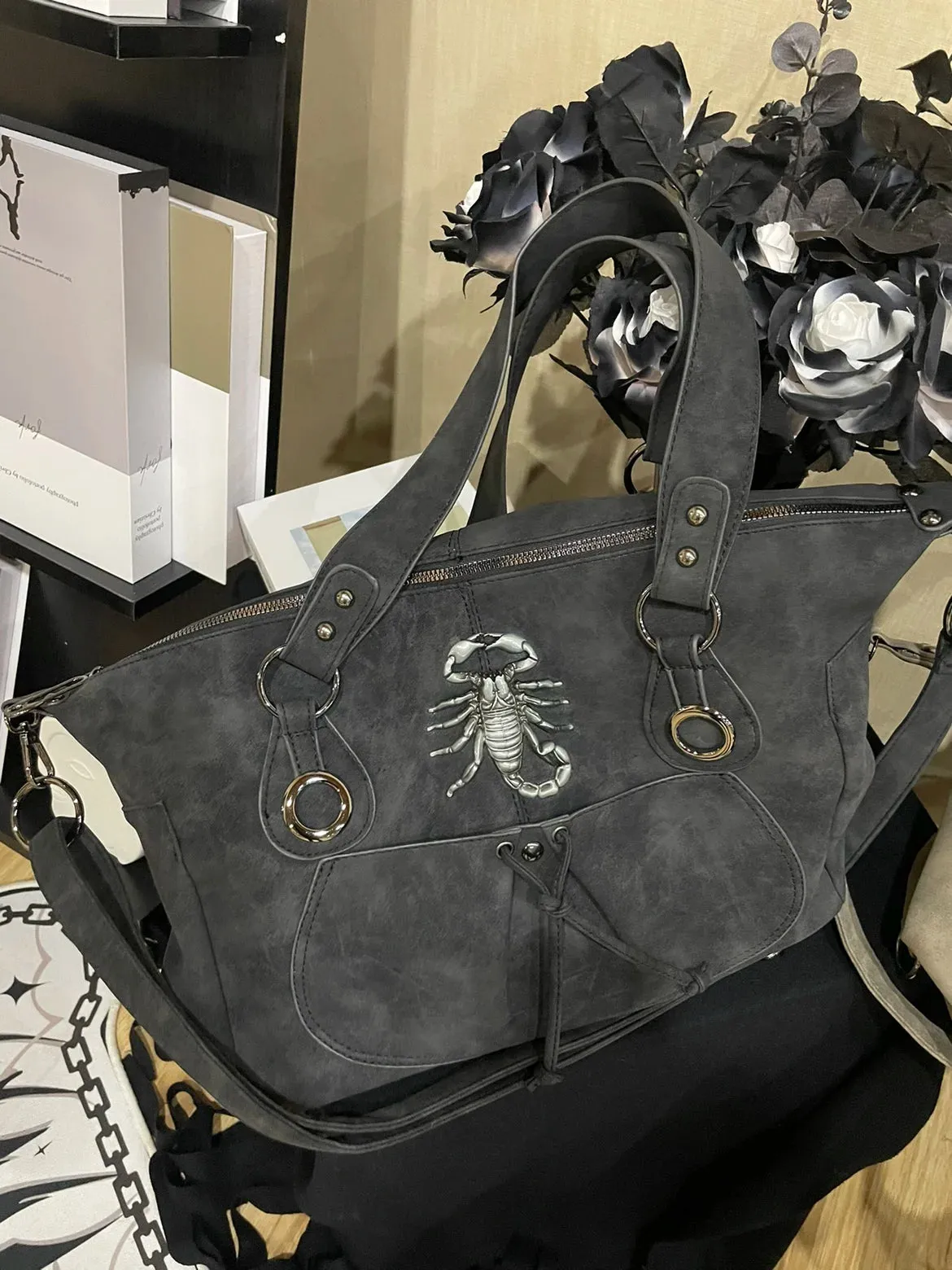 TAVIMART  -  Cool Women Shoulder Bags Y2K Bag Luxury Leather Crossbody Bag Solid Color Messenger Bag Purse Hobos Handbags bolsa