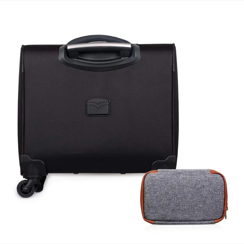 THE CLOWNFISH Achiever combo set of 2 bags (Dark Brown)