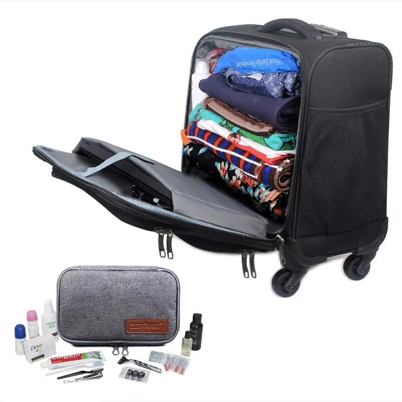 THE CLOWNFISH Achiever combo set of 2 bags (Dark Brown)