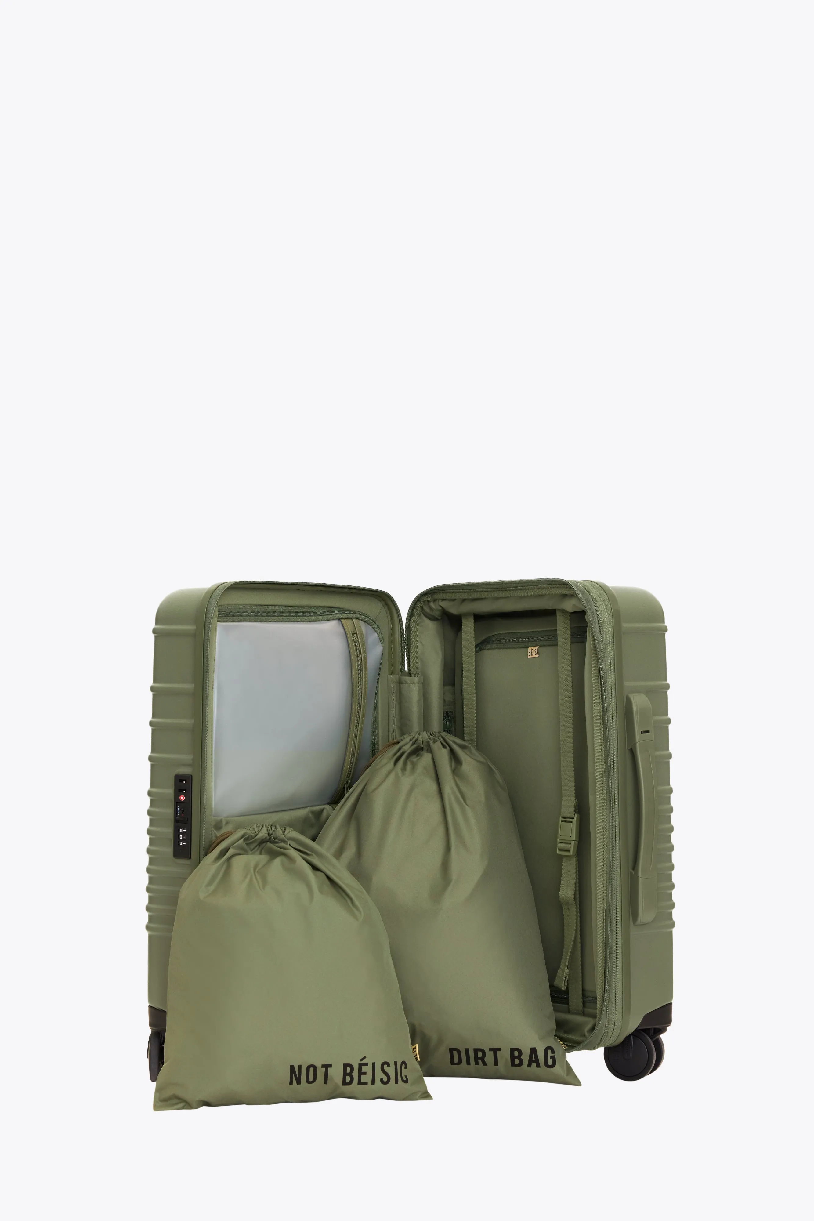 The Medium Check-In Roller in Olive