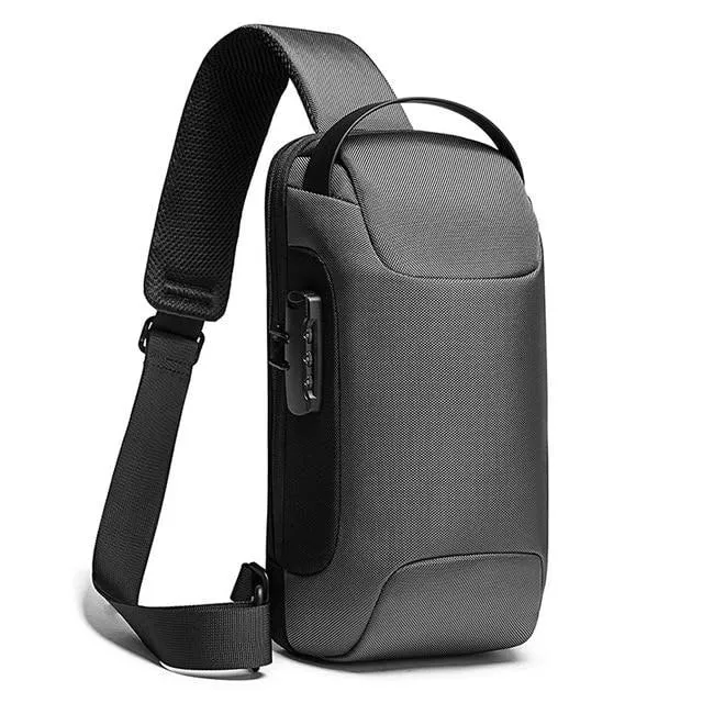 Urban Explorer - Men’s Waterproof USB Crossbody Bag
