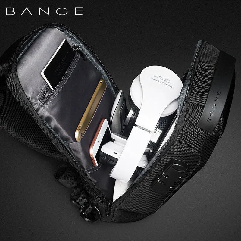 Urban Explorer - Men’s Waterproof USB Crossbody Bag