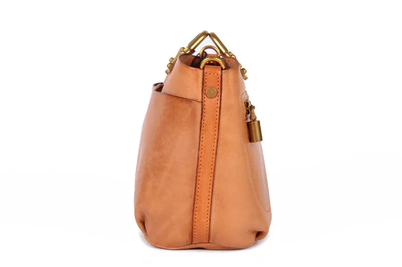 Vintage Women's  Leather Shoulder Bag Side Bags For Women