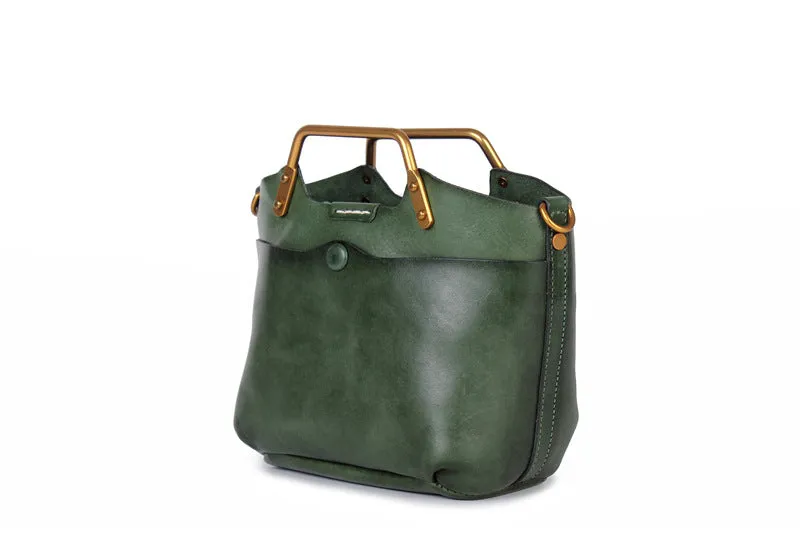Vintage Women's  Leather Shoulder Bag Side Bags For Women