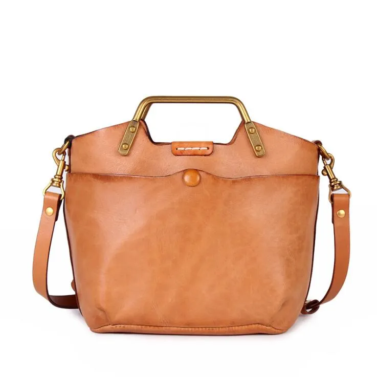 Vintage Women's  Leather Shoulder Bag Side Bags For Women