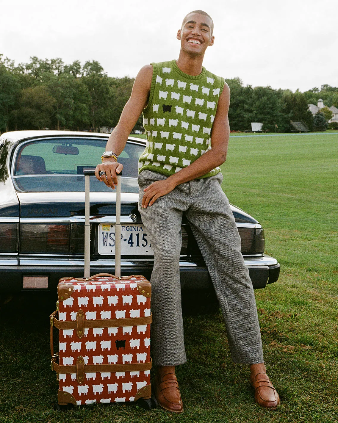 Warm & Wonderful x Globe-Trotter Carry-On Suitcase