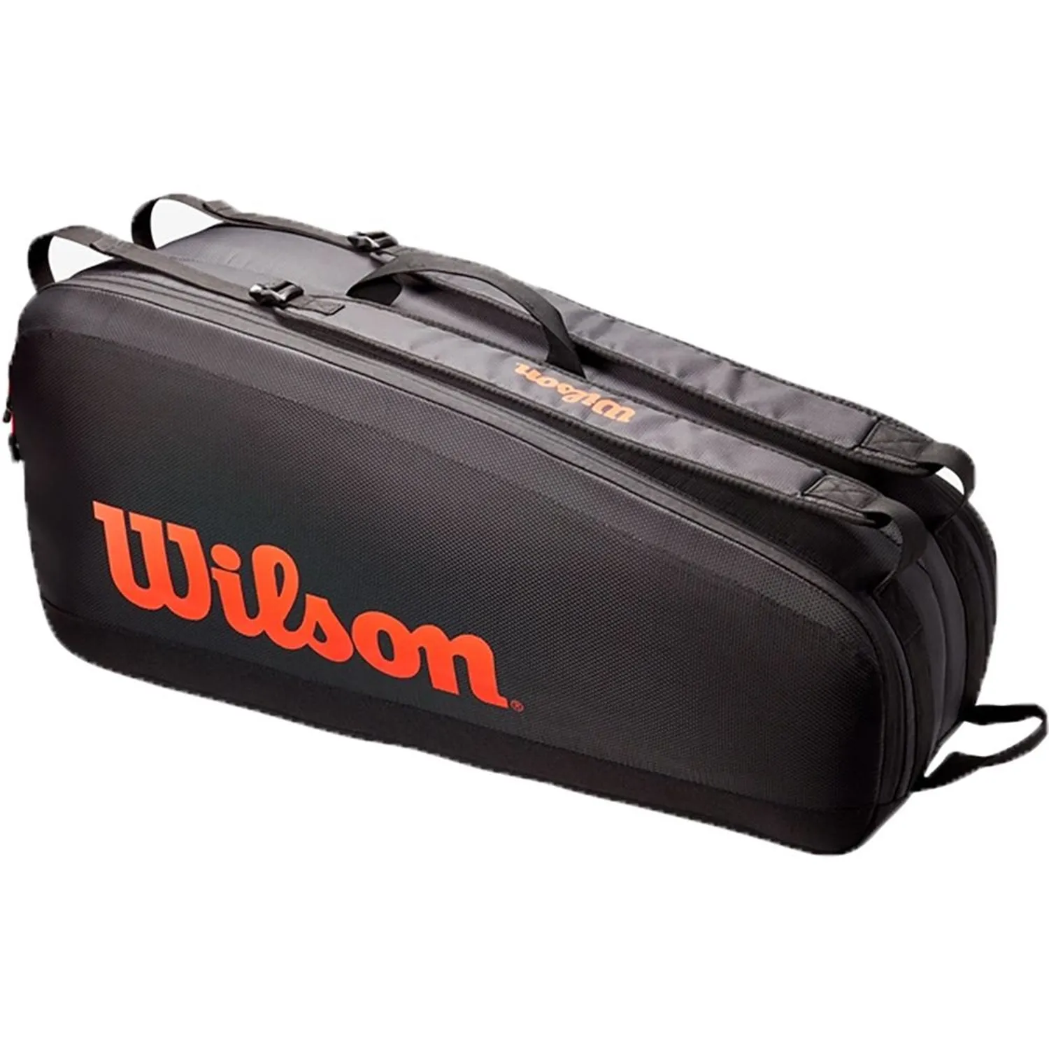 Wilson Tour 6 Tennis Racquet Bag, Red/Black
