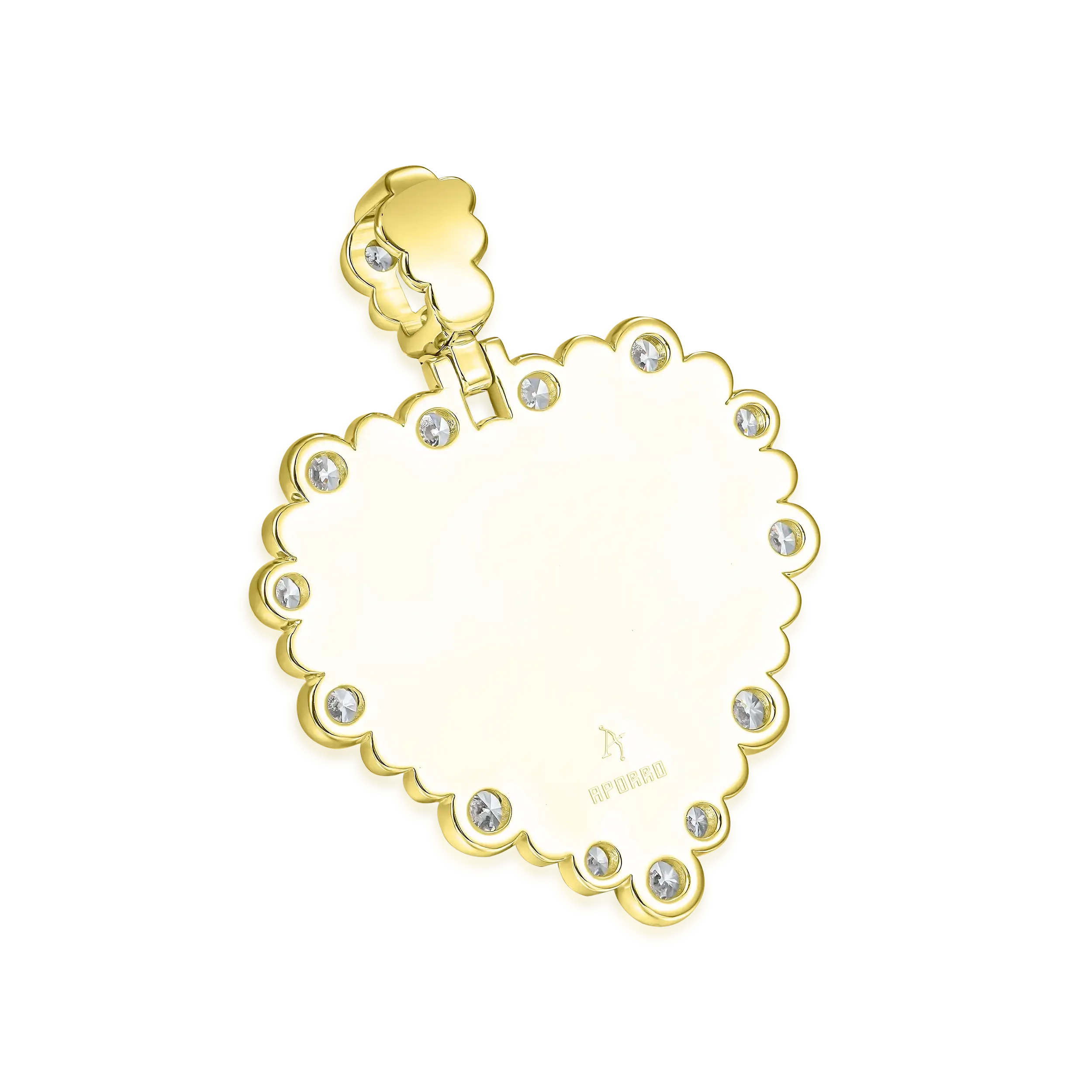 Women's Love Heart Metal Pendant