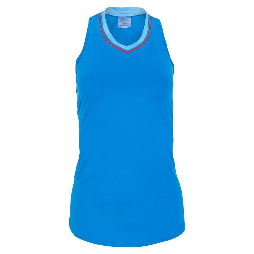 Women's Performance Tennis Tank Classic Blue
